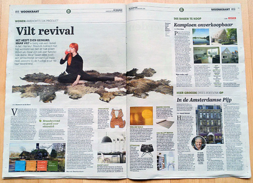 Vilt revival, De Telegraaf, February 2016