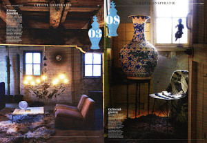 Eigen Huis & Interieur (carpets and cushion), Dutch magazine, December 2015