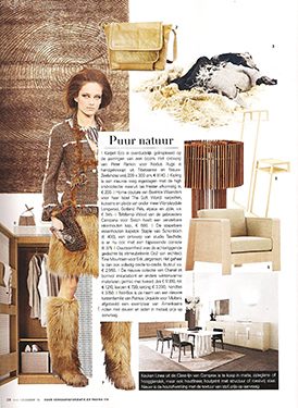 Eigen Huis & Interieur, Dutch magazine, November 2010