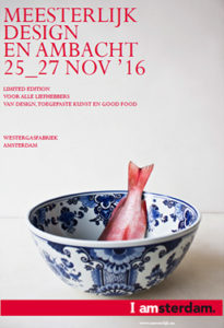 Meesterlijk, Design & Crafts fair, Amsterdam, 25 – 27 November 2016
